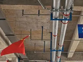 依兰管廊支架的安装方法